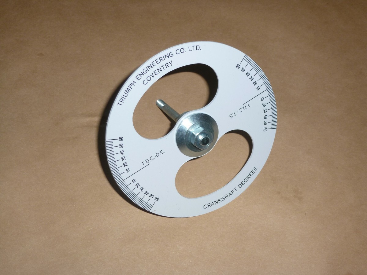 Norton Commando 750 850 Ignition Timing Degree Wheel Tool 26tpi