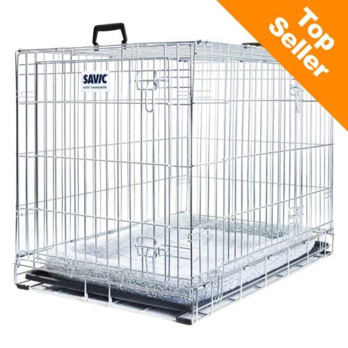 Dog Cage Crate with Cushion Comfort Style Travel Home Dog Feels Safe Relaxed