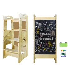B-WAREN Sedia Educativa Sedia per Bambini Learning Tower Passeggiata per Bambini Torre Montessori