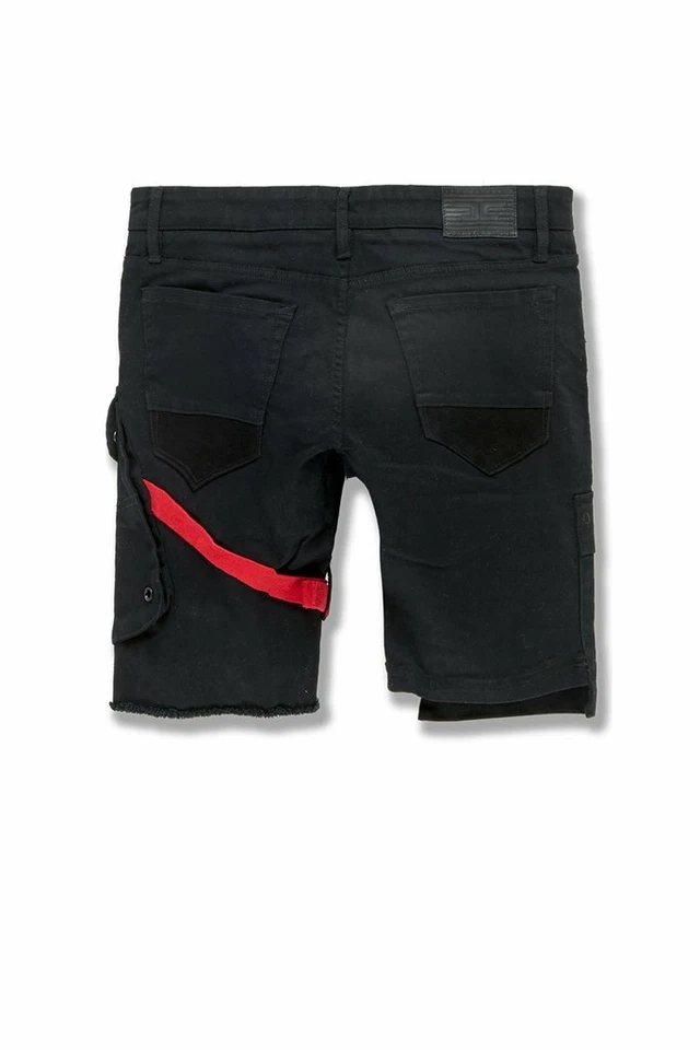 Nuevos Pantalones Cortos Para Hombre Jordan Craig Travis Carga (NEGRO) Rojo Talla 38 ¡Nuevos! Foto 2 de 2