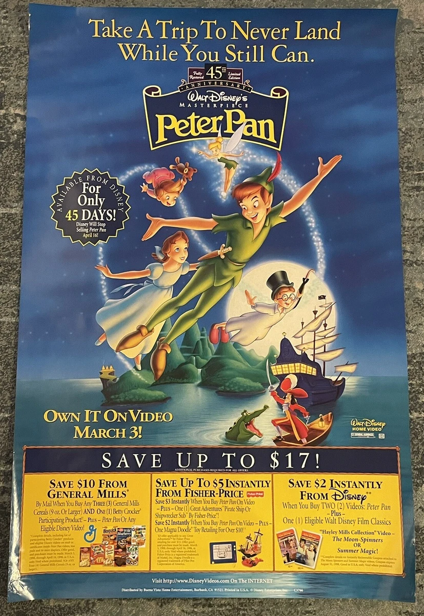 Peter Pan Original Poster