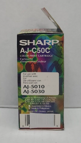 Sharp AJ-C50C color print cartridge (genuine/original) - Picture 3 of 5