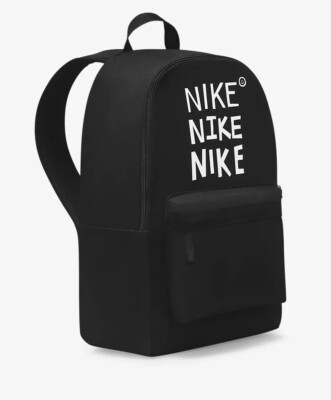 nike block logo backpack Heritage 2.0 A Mountaineer Mania the Nike Track Backpack keeps your gear organized and protected Nike Nike Boxy Backpack -