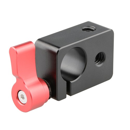 2x CAMVATE 15mm Rod Tube Clamp Mount w/ 1/4"-20 Thread fr Camera Shoulder Rig - Picture 2 of 7