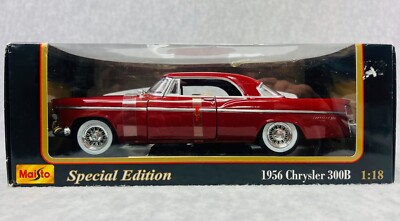 🇺🇸🇺🇸Maisto 1956 Chrysler 300B Special Edition 1:18 Diecast