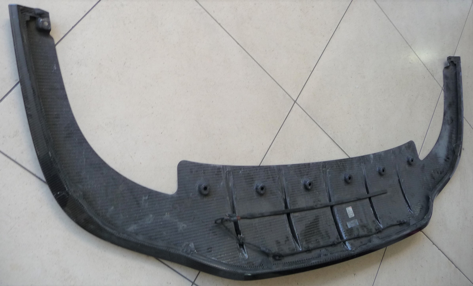 20-21 Bentley Continental GT GTC Rear Bumper Lower Carbon Fiber Diffuser OEM