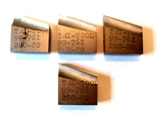 (4) New Tri-Tool 99-76I Beveling Tool Bits