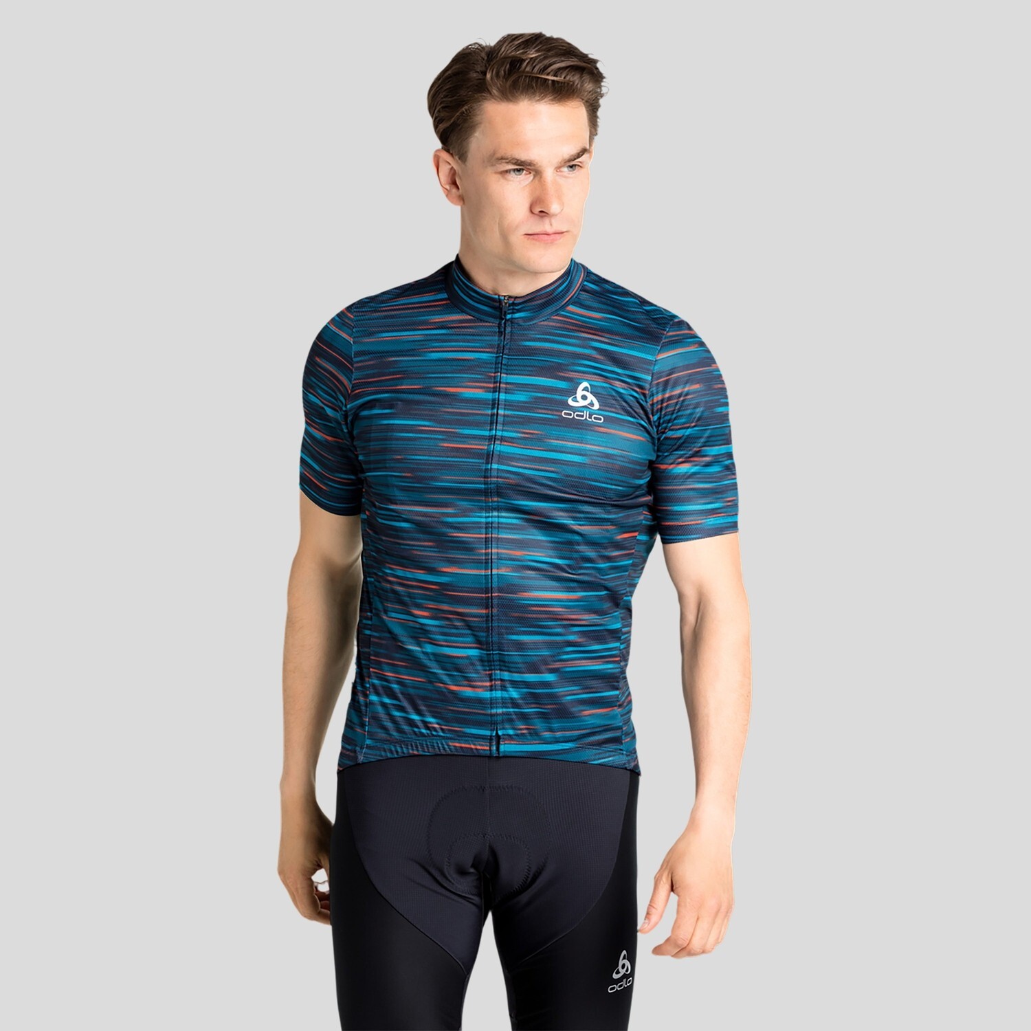 Maillot cyclisme ODLO Essentials anti-odeur et anti-glisse silicone