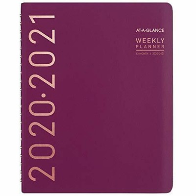 academic planner 2020 2021 at a glance weekly amp monthly at a glance academic planner 2020 17