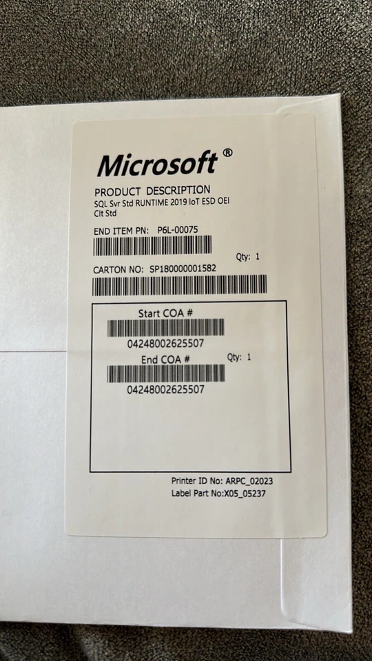 SQL SERVER 2019 STD 24 Core + Ultimited CALS - Image 4 of 4