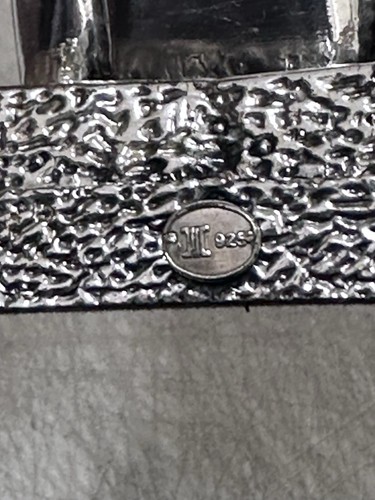 Vintage Chac Mool Statue Aztec Mayan Ancient God Marked 925 Sterling Silver - Picture 5 of 14