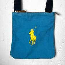 Ralph Lauren Square Canvas Crossbody Bag