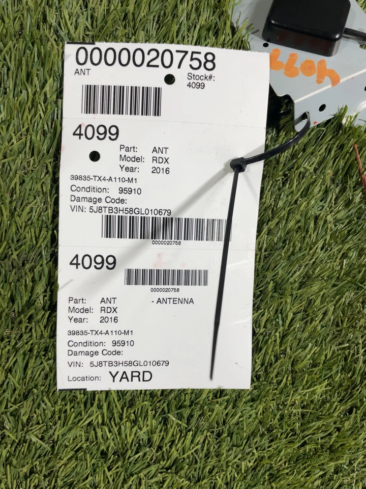 ✅ Antena GPS ACURA RDX 2016 n.º de parte: 39835-tx4-a110-m1 OEM Foto 4 de 4