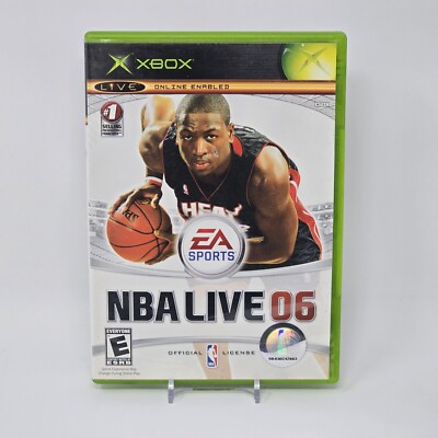 NBA Live 06 (Original Xbox) CIB COMPLETE & TESTED