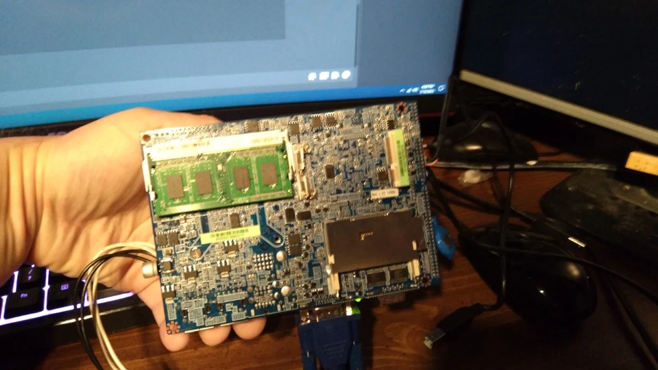 Industrial/Pc Intel Atom 2gb Ram, GPIO IO Motherboard  Ecm-pnv-C1 - Image 2 of 4