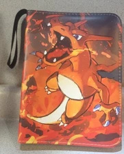  Game/Collector's Card 7"×9.5" Carrier For Pokémon Cards With 50 Insert 4 Slots