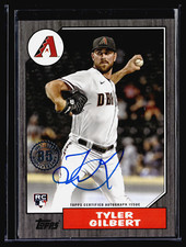 2022 Topps Update '87 Topps Autographs Black #87BATG Tyler Gilbert/199