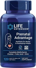Life Extension Prenatal Advantage Multivitamin 120 Softgels