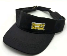 HUNGRY HOWIES visor black adjustable hat