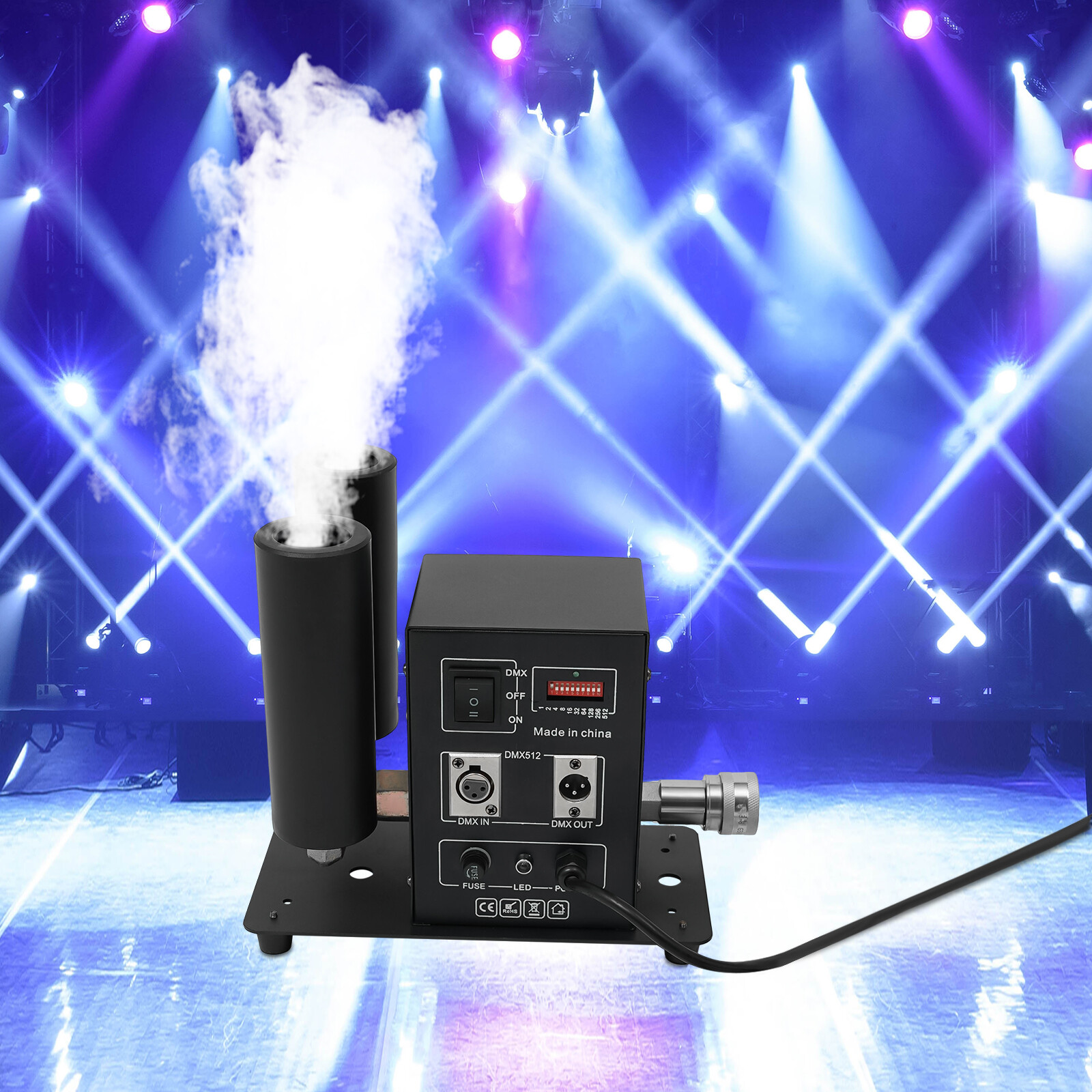 2-head-co2-jet-cannon-gun-dmx-fog-smoke-machine-dj-bar-stage-magic