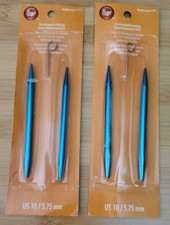 2 Packs Boye Needlemaster Interchangeable Knitting System Needles US 10/5.75 mm