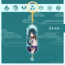 Genshin Impact Xiao Anime Fashion Keychain Key Pendant Key Goods Gift 14