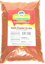 Natural Dried Premium Chili Powder Extra Hot 28 oz / 800 gms Export Quality