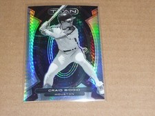 2023 Panini Chronicles CRAIG BIGGIO TITAN HYPER PRIZM ASTROS /75 M5965