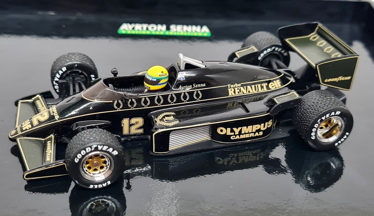 Minichamps 1/43 Lotus Renault 97T Ayrton Senna Winner GP Minichamps 1/43 Lotus Renault 97T Ayrton Senna Winner GP