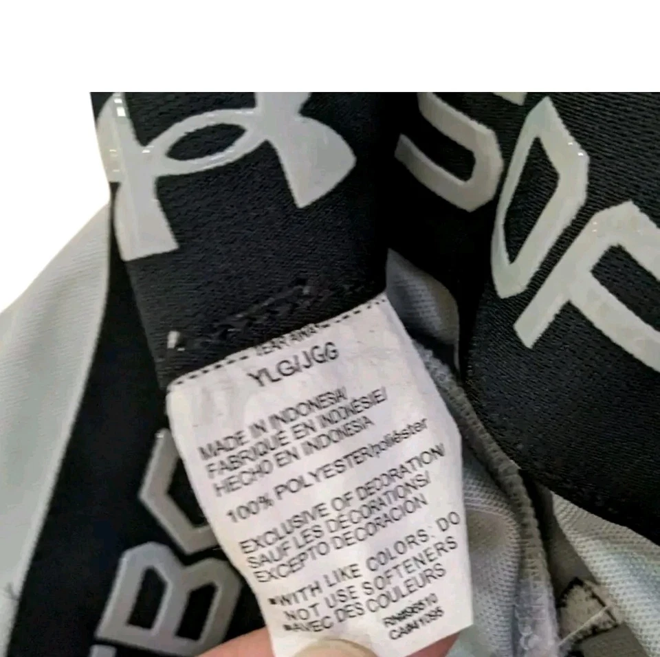 Under Armour Softball Knickers Youth Size Large YLG Baseball Girls Gray 31x16.5 - Image 4 of 4