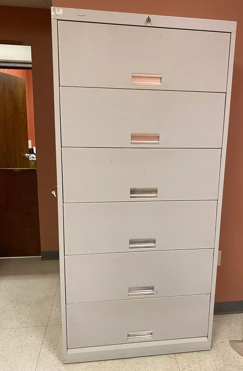 Hon 6 drawer lateral file cabinet deals