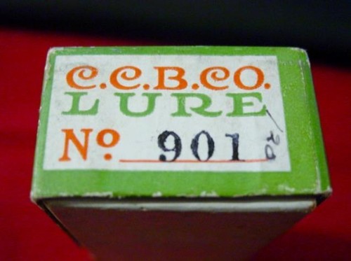 Leurre Creek Chub Bait Co. #901 – Vintage Bois, Boîte D'origine, Pour Muskie/pike