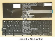 Keyboard for Dell Latitude 3550 3560 3570 3580 3588 Vostro 3549 3558 3559 071M2C