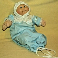 CABBAGE PATCH DOLL BEAN BOTTOM SLEEPER HOOD LACE BOOTIES DIAPER 1982 2G 53 3.