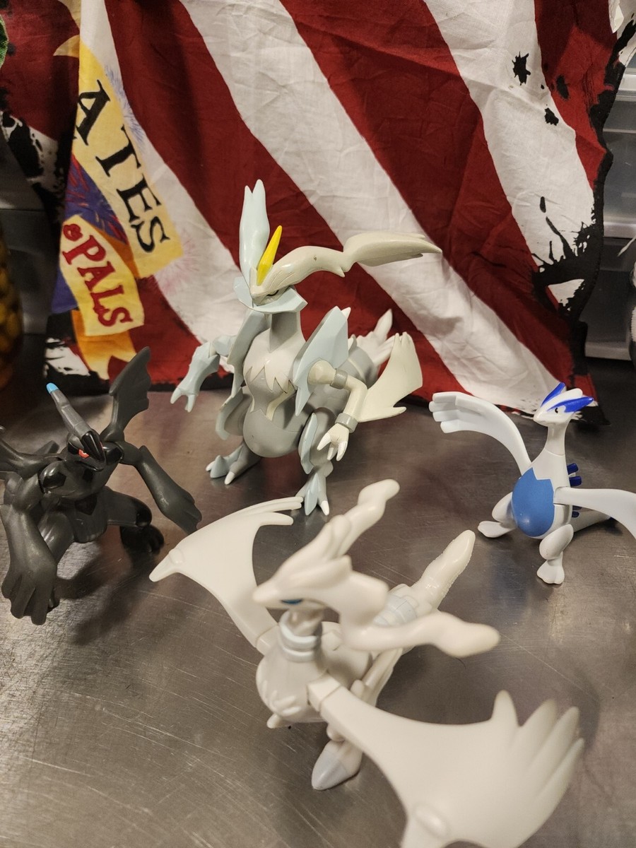TOMY Pokemon White Kyurem Nintendo Vinyl + McDonald's Lugia Zekrom