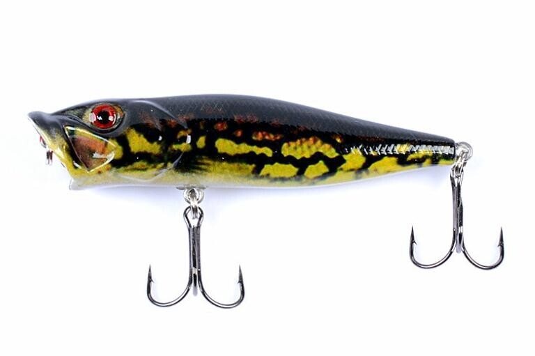 4PCS Fishing Lures Topwater Popper Bait Hard Artificial Wobblers Swimbait 9.5cm - Image 7