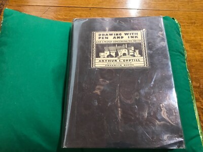 1928 Drawing with Pen and Ink Concerning the Brush Arthur L Guptill  Illustrated