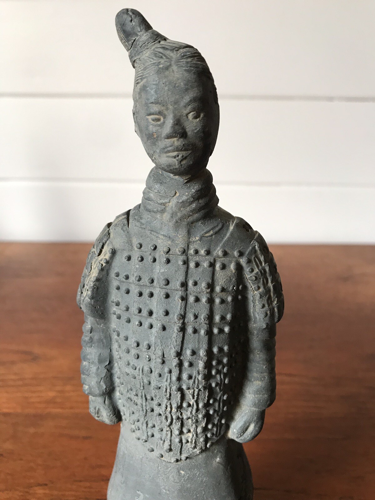 Vintage Chinese Entombed Terracotta Warrior of Xi'an Statue Figurine eBay