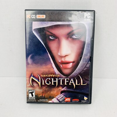 Guild Wars: Nightfall (PC, 2006, NCSoft, 3-Disc) Complete