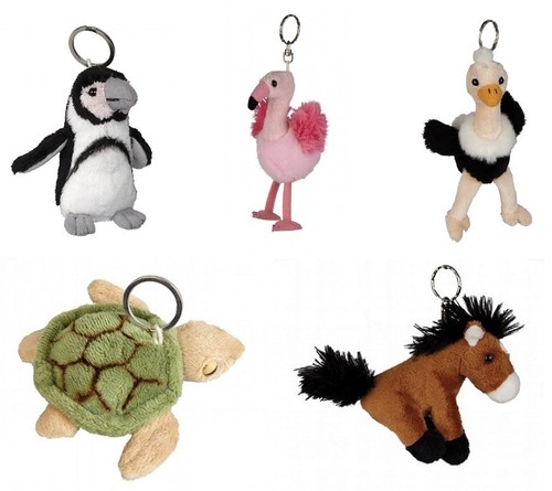 Filz-Schlüsselanhänger Vogel/Tier – Dunkelrot, Handgefertigt In Deutschland, Mit Geschenkverpackung