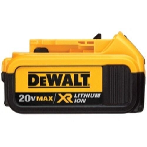 DEWALT DCB204 20V Max XR Lithium ion Battery Pack - Black/Yellow