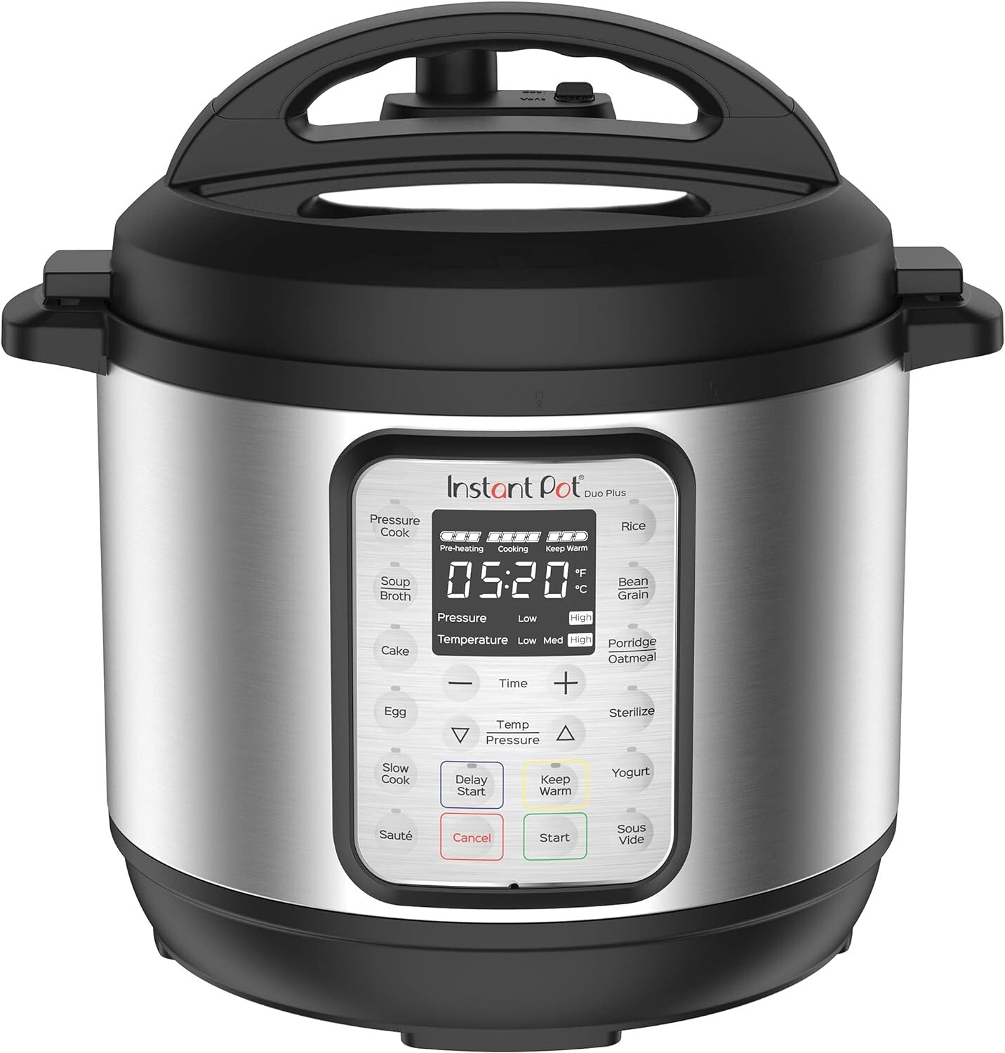 Instant Pot Duo Plus 6QT 9 in 1  Multi-Use Cooker, Silver 112-0156-01-image