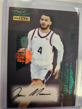 2022-23 Wild Card Matte Black - TYRESE MARTIN - Green Foil Auto #d /200