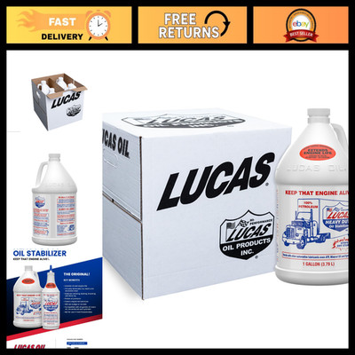 Heavy Duty Oil Stabilizer 1 Gallon - Pack of 4, Engine Protection & Performance