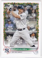 2022 Topps Holiday Baseball DJ LeMahieu #HW116