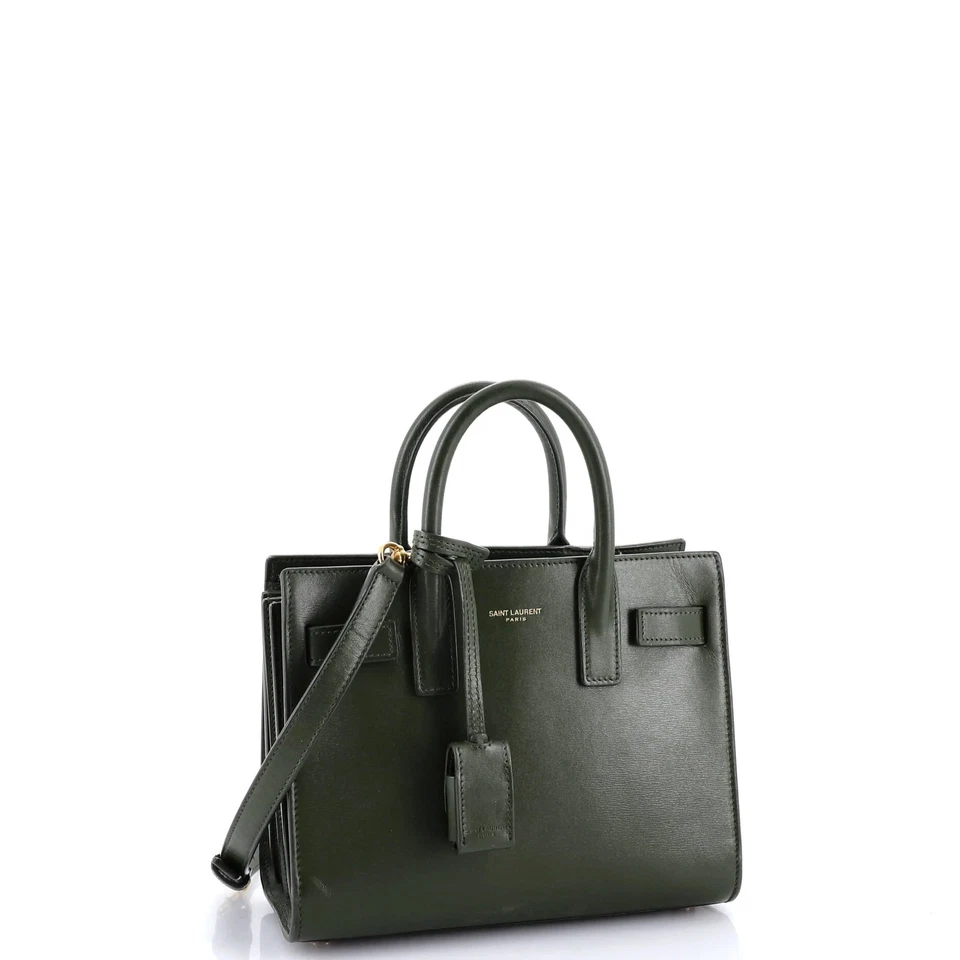 Saint Laurent Sac de Jour Bag Leather Nano - Image 2 of 4