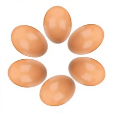 Wooden Eggs Fake Eggs Chicken Coop Accessories for Nesting Boxes Farmhouse Decor