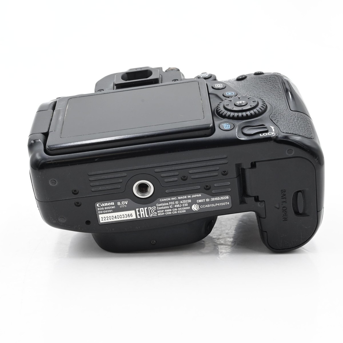 Canon EOS 80D 24.2MP Digital SLR Camera Body, Inoperable #366 | eBay