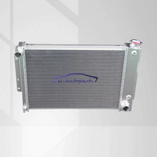 Fit 1967 68 1969 Chevy Camaro Pontiac Firebird 23"W Core 3 Row Aluminum Radiator