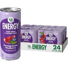 Energy Pomegranate Blueberry Energy Drink, 8 Fl Oz Can 24 Pack 